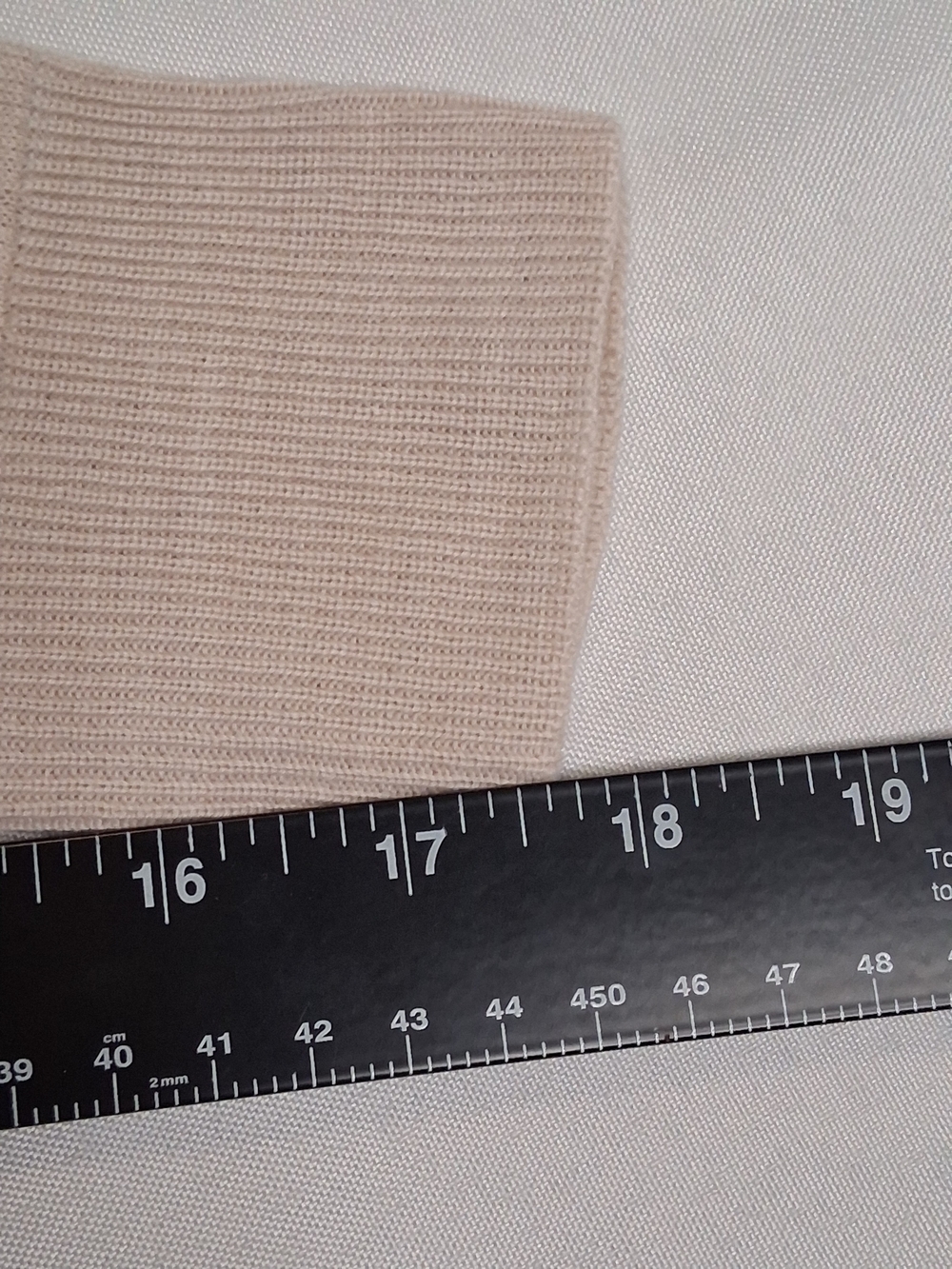 Halogen Merino Wool Blend Wrap Sweater Cardigan Belted Beige Balletcore Luxury - Picture 9 of 11